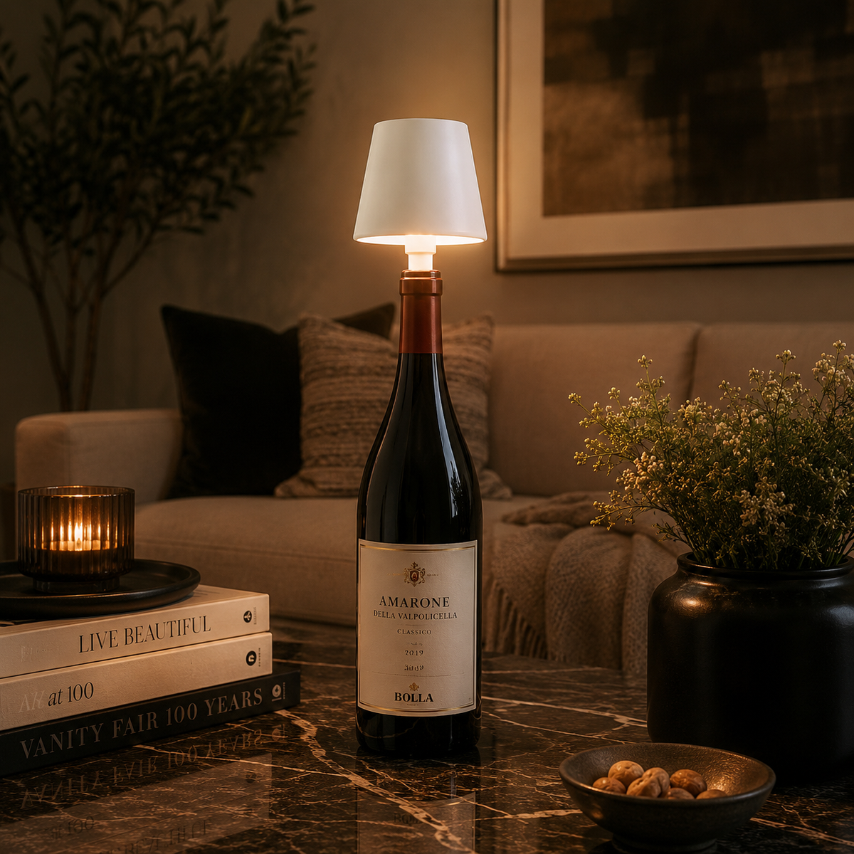 Luminora™ Wireless Bottle Lamp