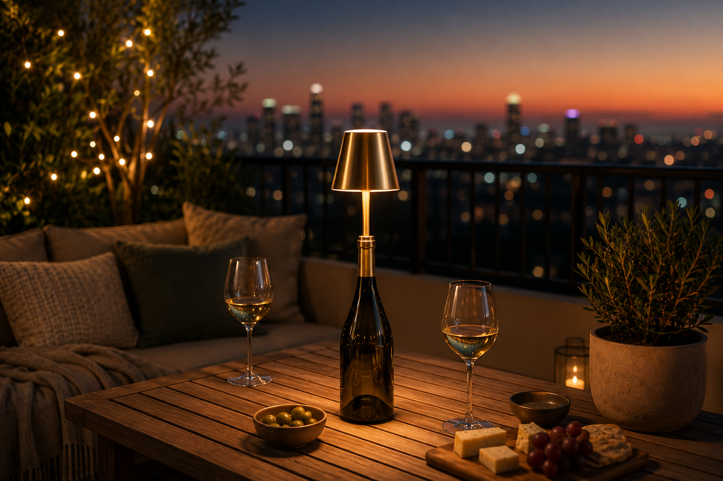 Luminora™ Wireless Bottle Lamp