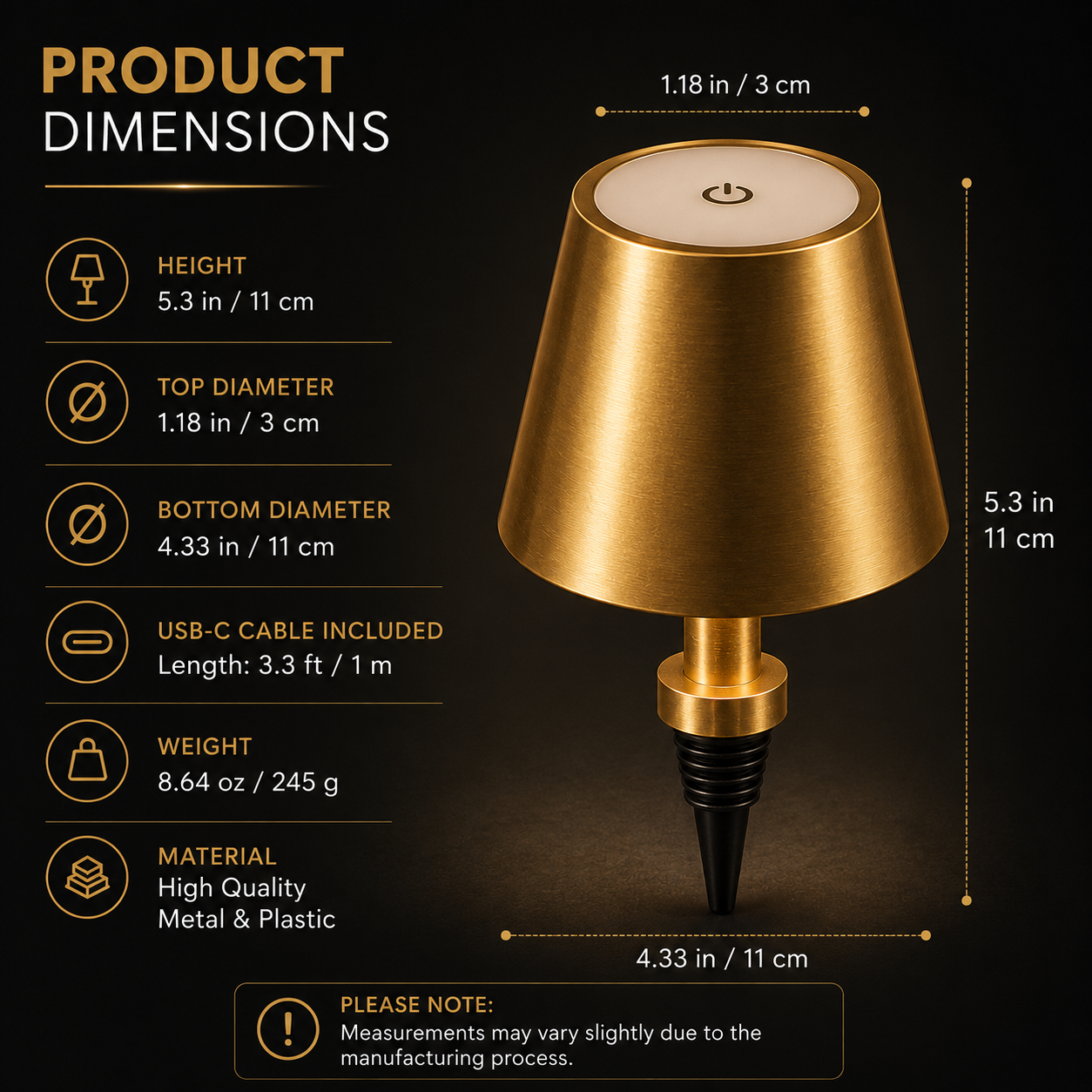 Luminora™ Wireless Bottle Lamp